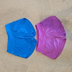 Lululemon Speed up shorts, sz 2, Low rise 4"